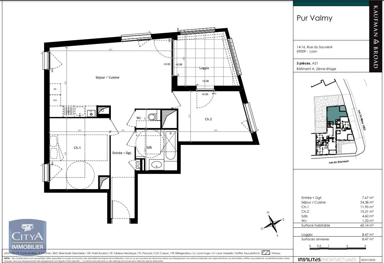 Photo 11 appartement Lyon 9e Arrondissement