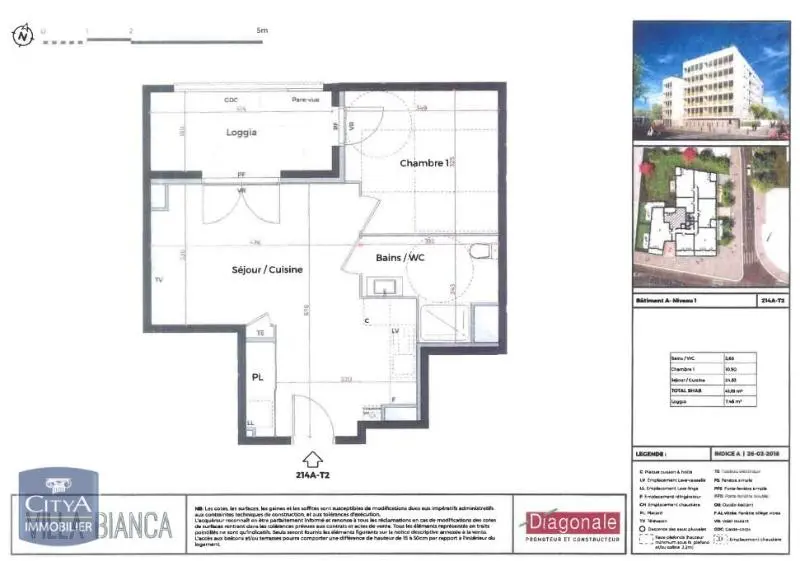 Photo 11 Appartement 2 pièces 41.19m²