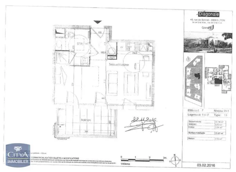 Photo 7 Appartement 1 pièce 31.87m²