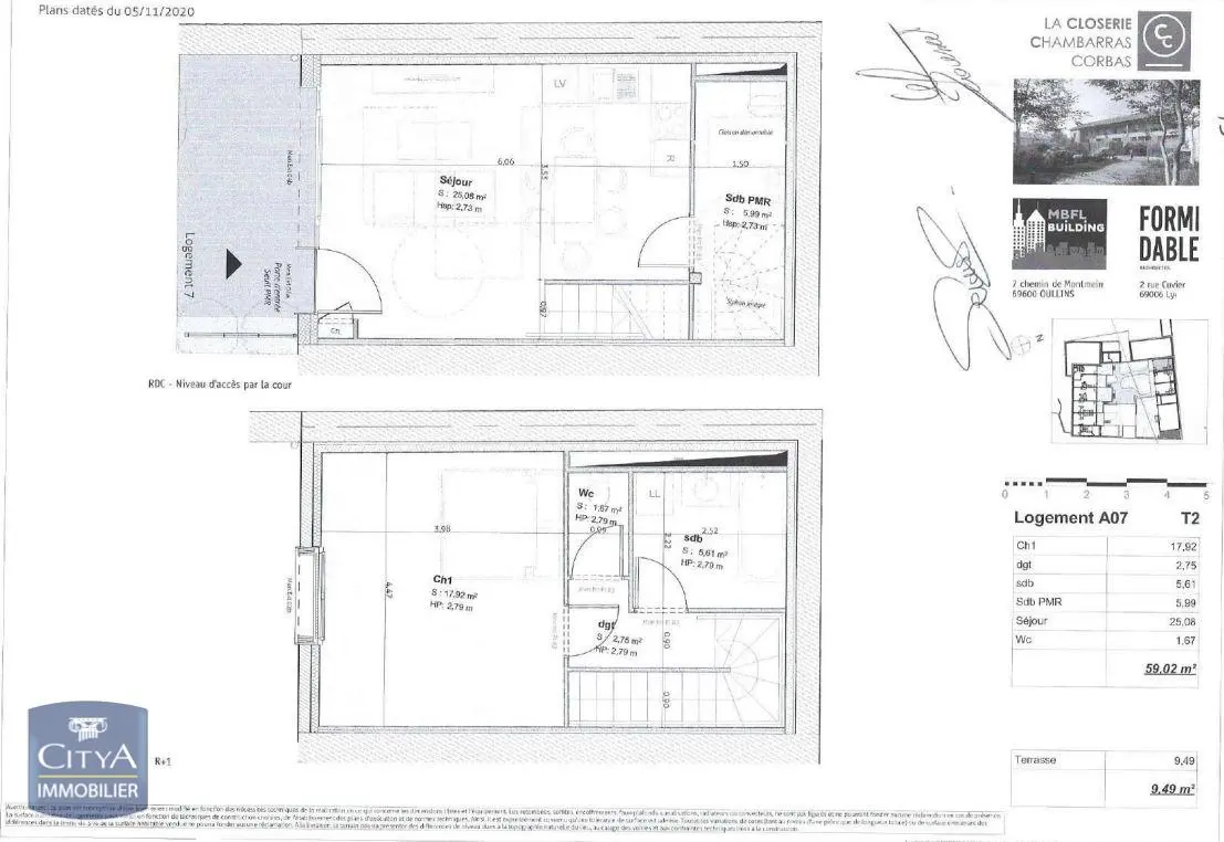 Photo 5 Appartement 2 pièces 59.02m²