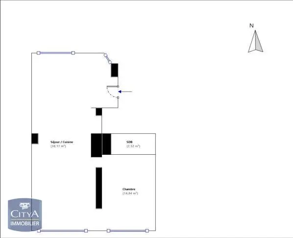 Photo 10 Appartement 2 pièces 55.53m²