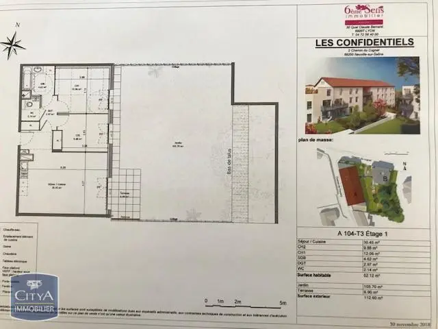 Photo 10 Appartement 3 pièces 62.12m²