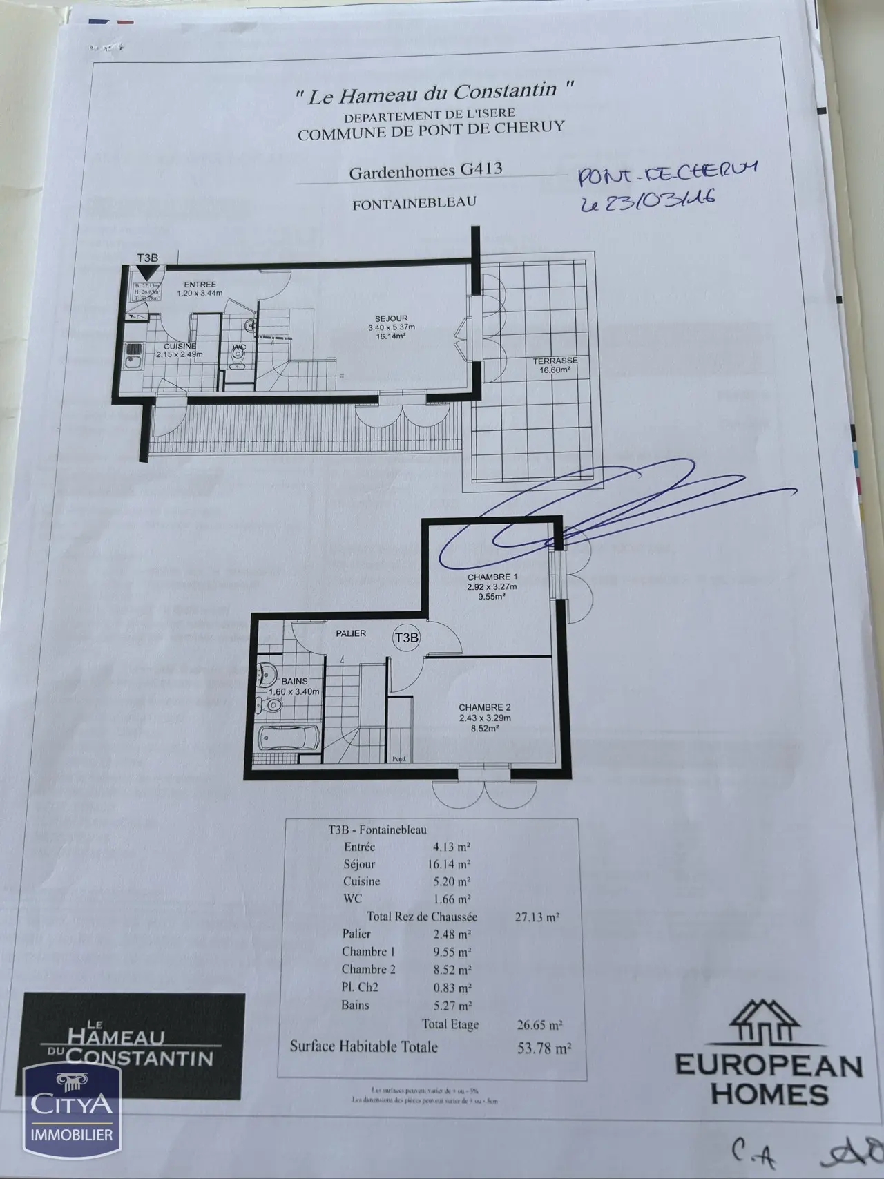 Photo 12 Appartement 3 pièces 54.16m²