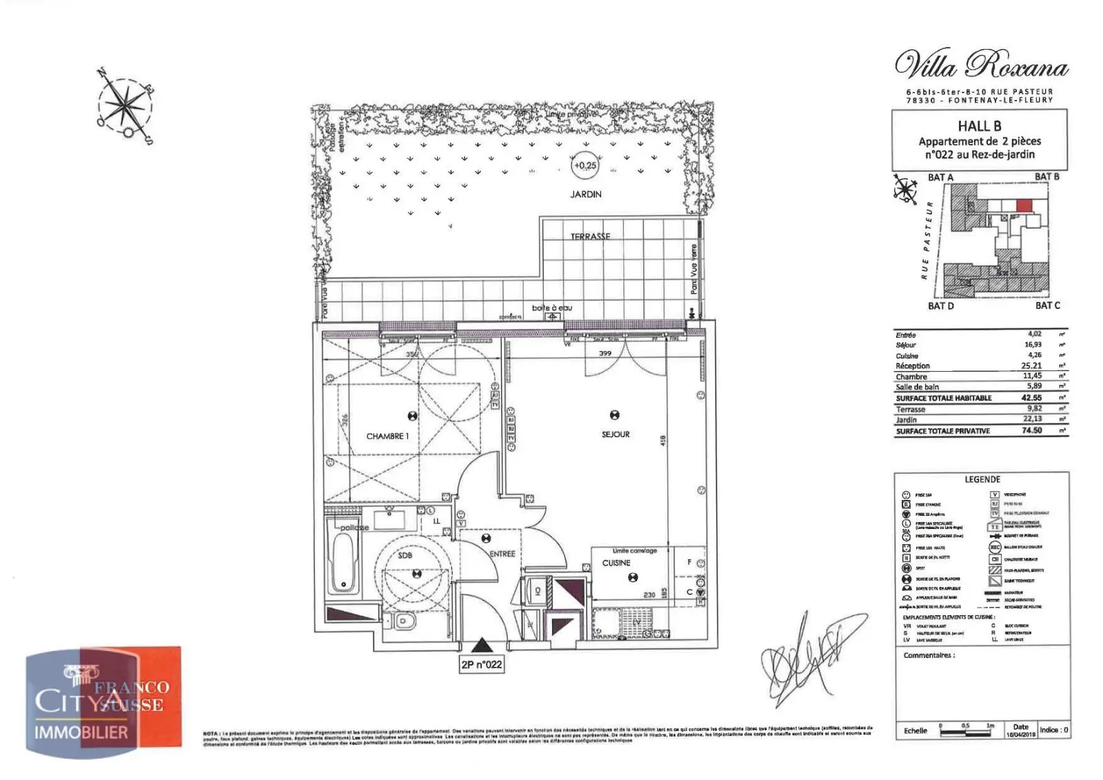 Photo 2 Appartement 2 pièces 42.55m²