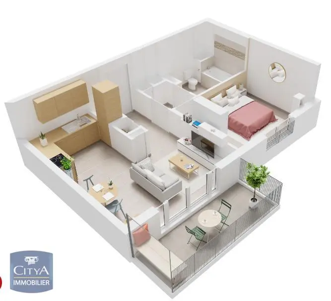 Photo 4 Appartement 2 pièces 43.17m²