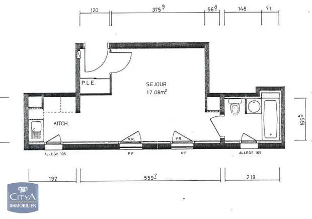 Photo 1 Appartement 1 pièce 26.77m²