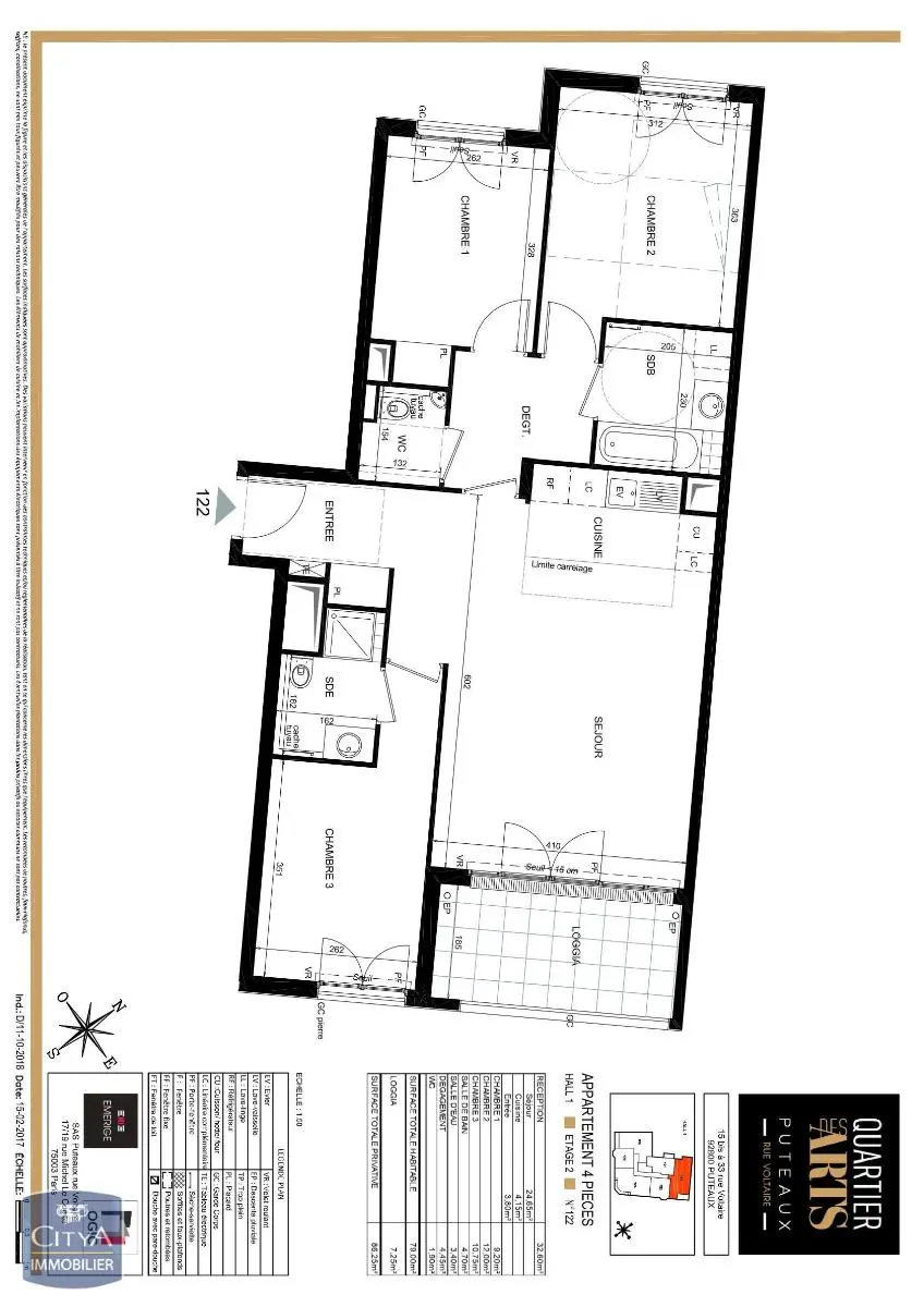 Photo 10 Appartement 4 pièces 79m²