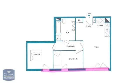 Photo 12 Appartement 3 pièces 59m²