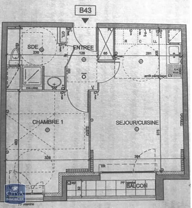 Photo 7 Appartement 2 pièces 41.18m²
