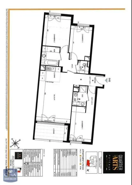 Photo 9 Appartement 4 pièces 79.3m²