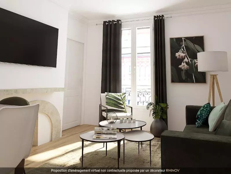 Illustration pour Appartement 2 pièces 42.67m² Photo Appartement 2 pièces 42.67m²