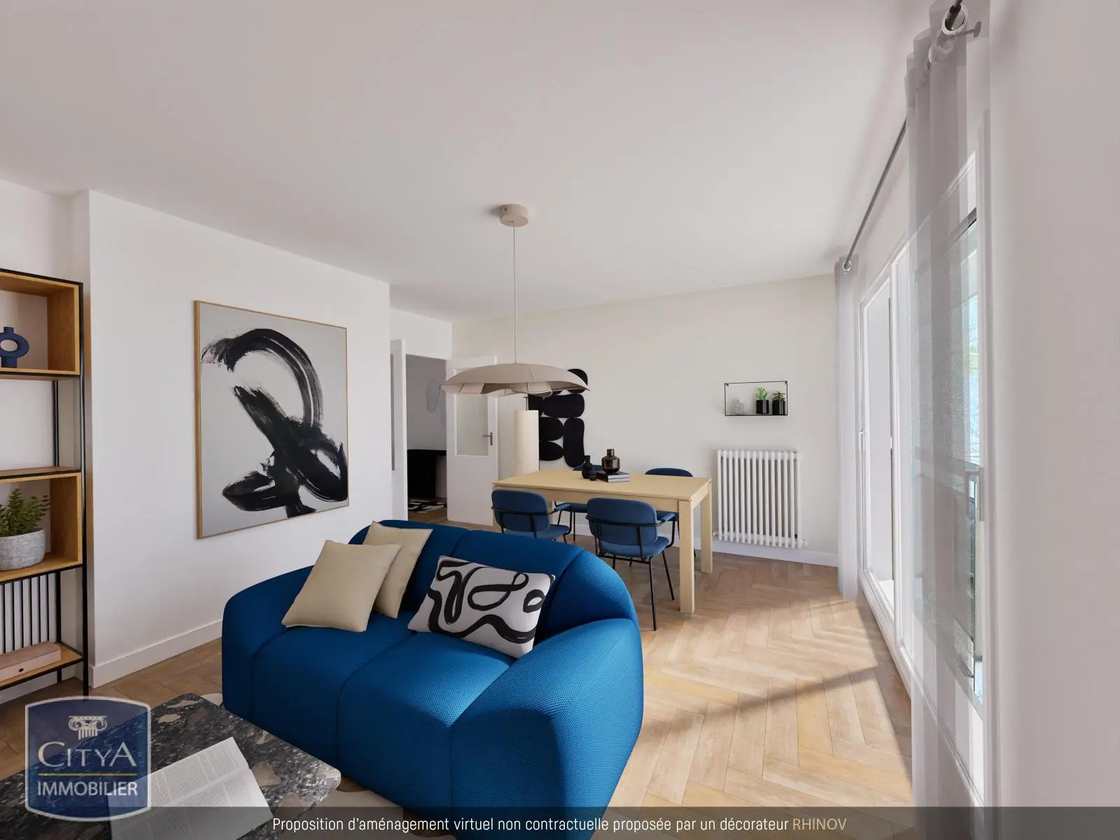 Photo 1 Appartement 2 pièces 49.13m²