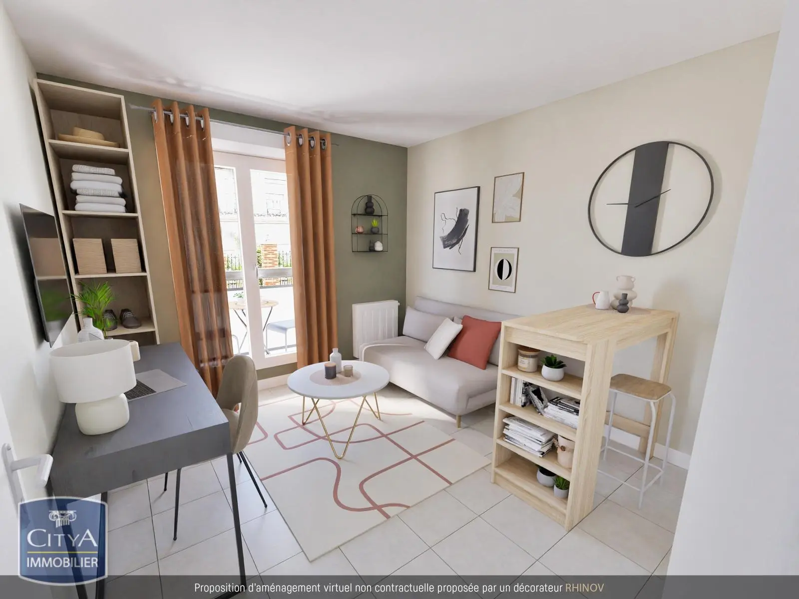 Photo 1 Appartement 1 pièce 15.6m²