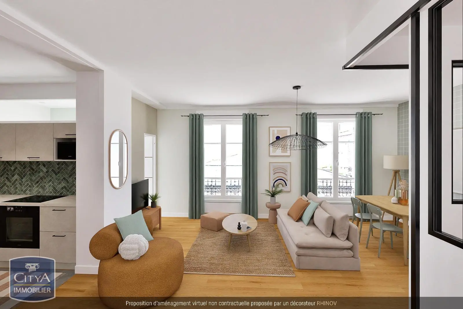 Photo 1 Appartement 2 pièces 47.14m²