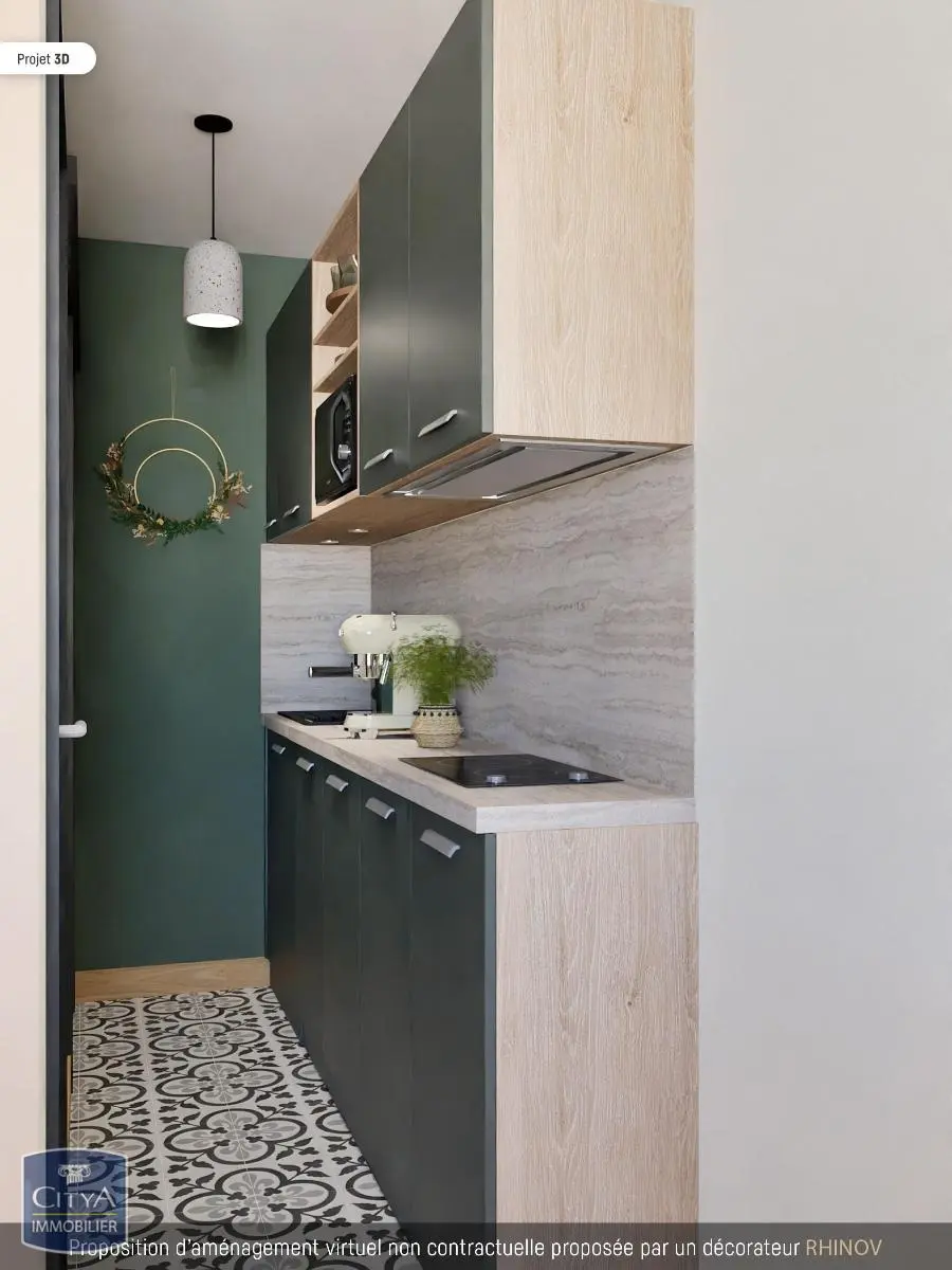 Photo 4 Appartement 1 pièce 14.58m²