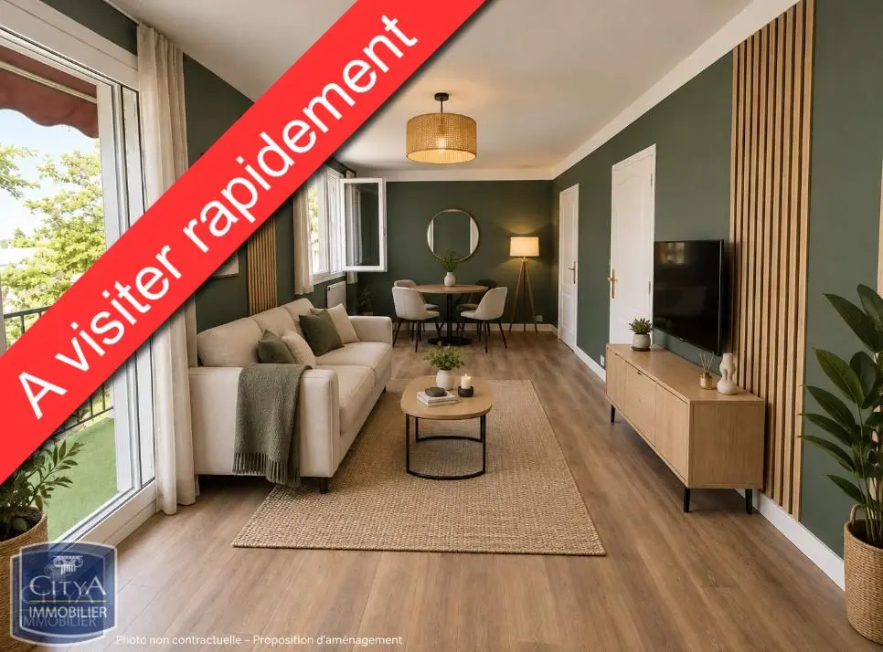 Photo 1 Appartement 4 pièces 65.7m²