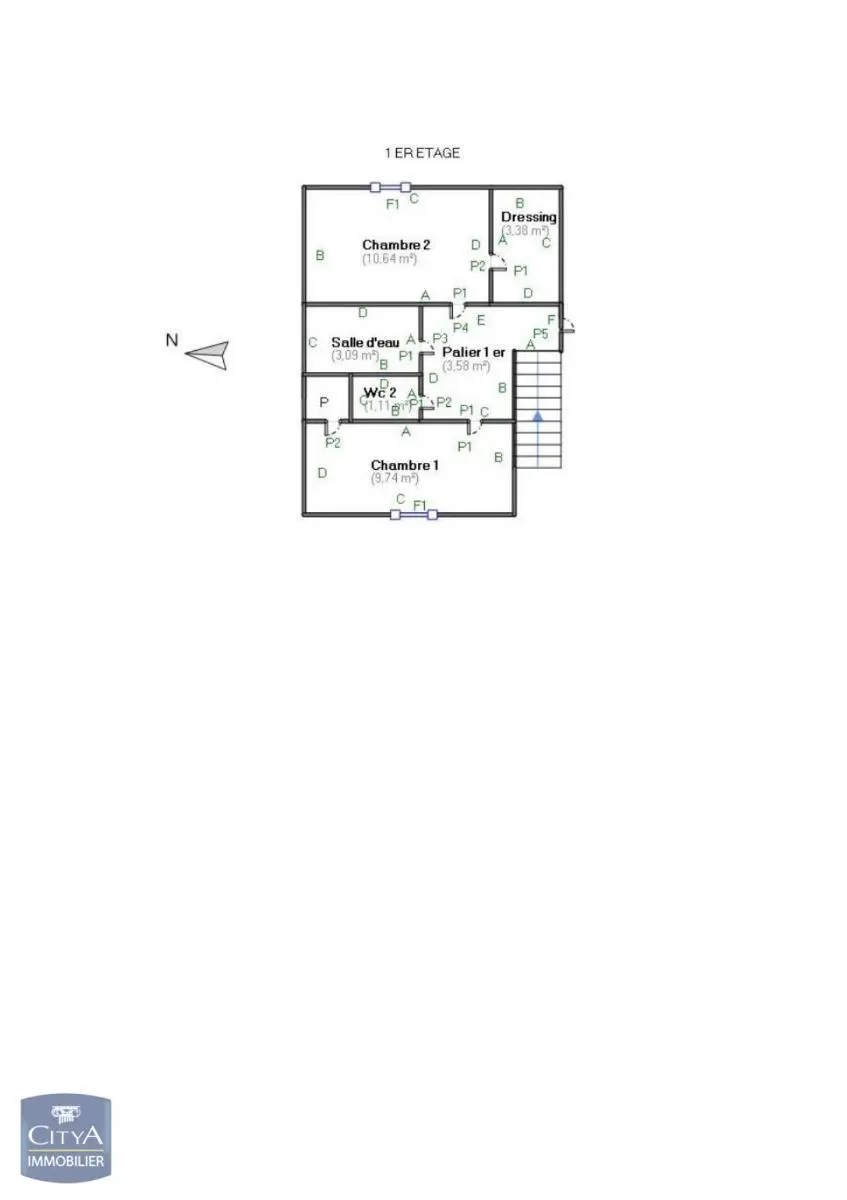 Photo 3 pour Appartement 3 pièces 65.04m² Photo 3 Appartement 3 pièces 65.04m²