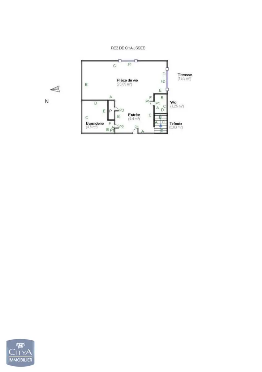 Photo 2 pour Appartement 3 pièces 65.04m² Photo 2 Appartement 3 pièces 65.04m²