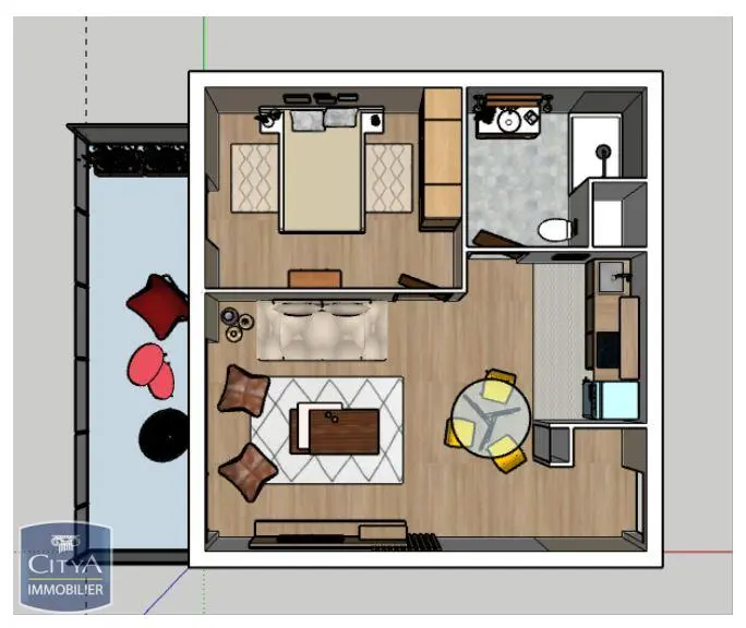 Photo 6 Appartement 2 pièces 47.4m²