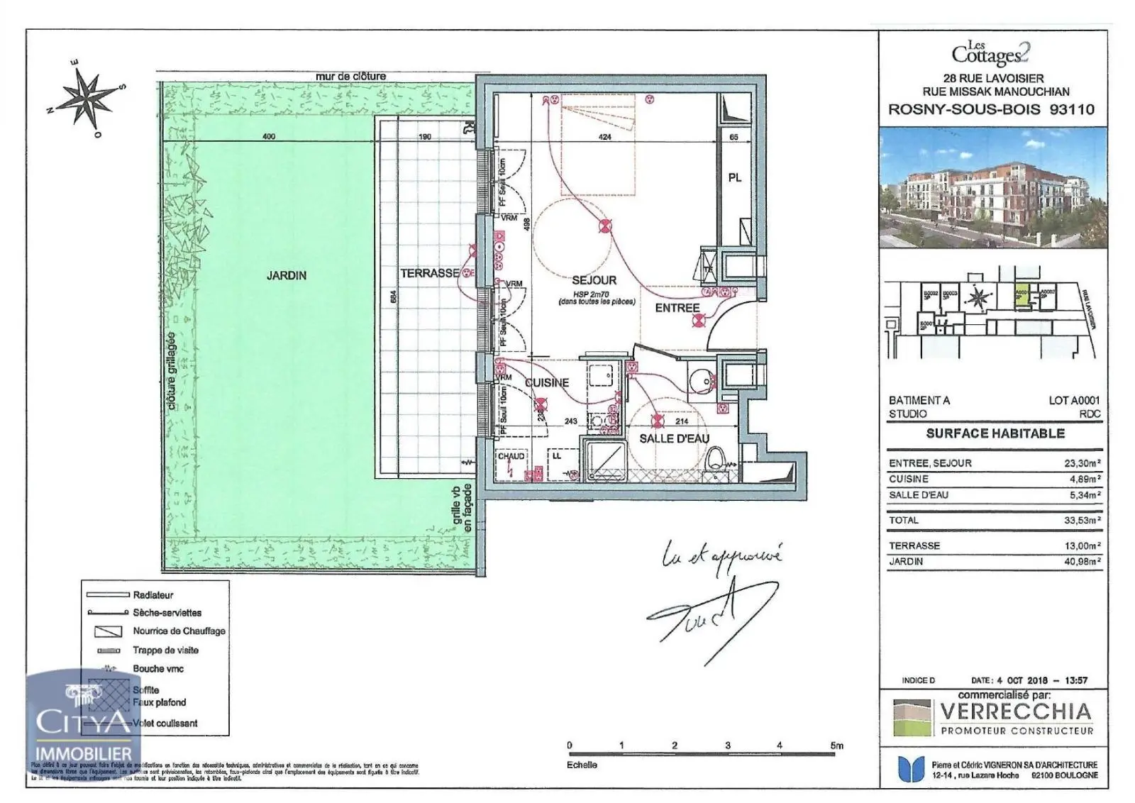 Photo 6 Appartement 1 pièce 33.53m²