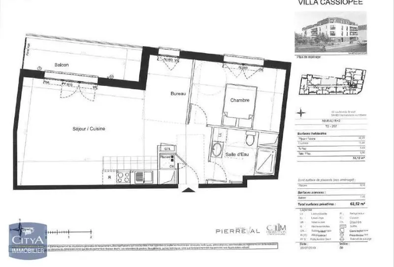 Photo 7 Appartement 2 pièces 55.12m²