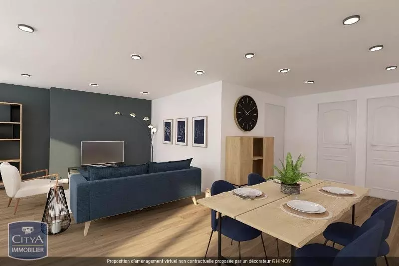 Illustration pour Appartement 4 pièces 103.7m² Photo Appartement 4 pièces 103.7m²