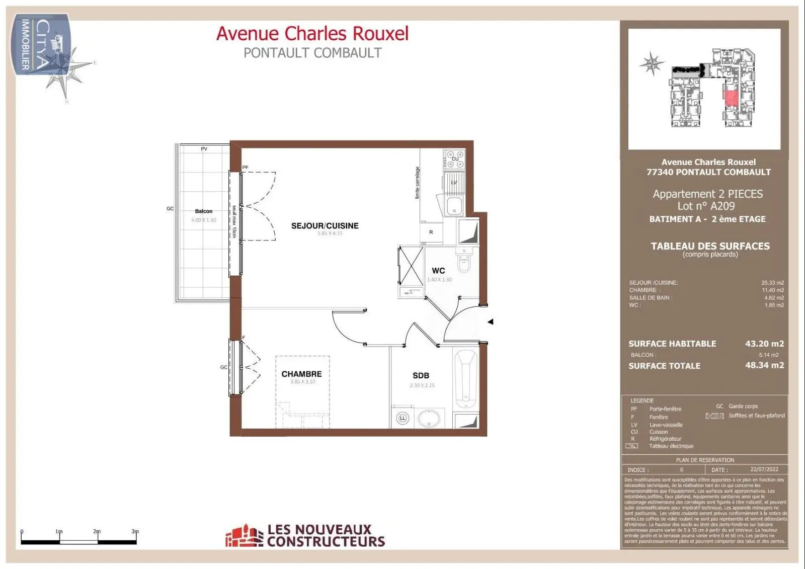 Photo 10 Appartement 2 pièces 43.2m²