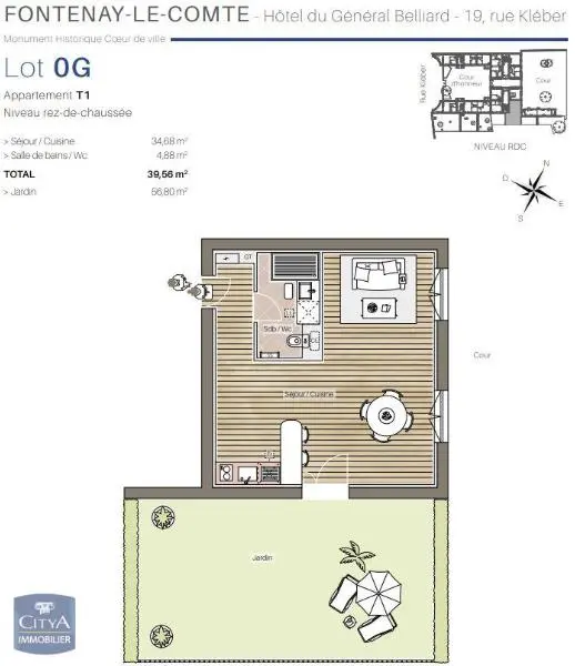 Photo 8 Appartement 1 pièce 37.65m²