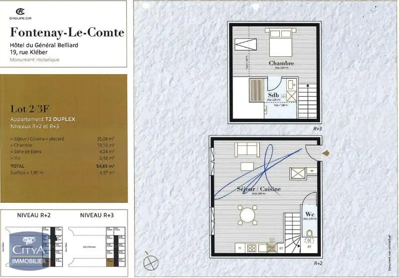 Photo 10 Appartement 2 pièces 53.05m²
