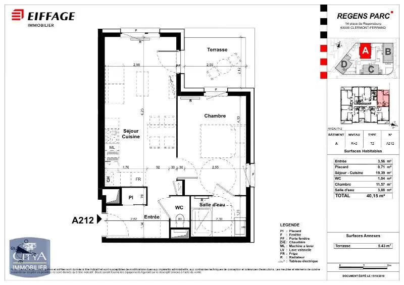 Photo 5 Appartement 2 pièces 40.11m²