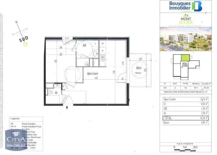 Photo 8 Appartement 2 pièces 41.87m²
