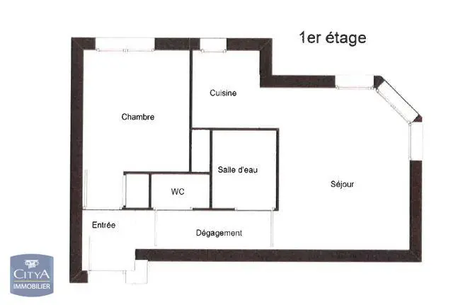 Photo 8 Appartement 2 pièces 30.83m²