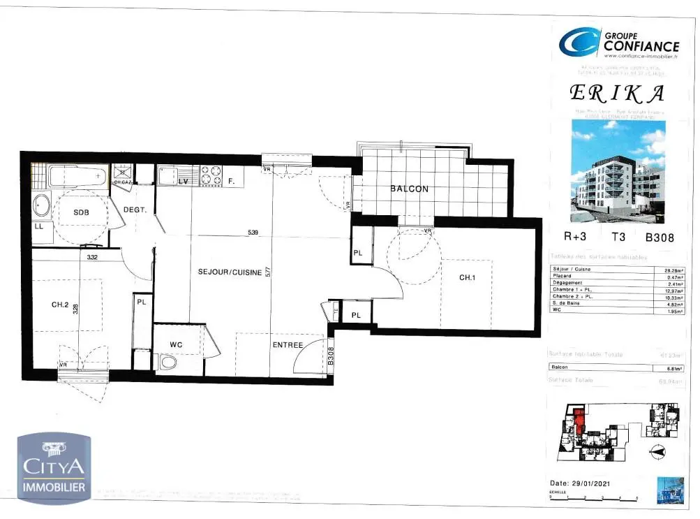 Photo 12 appartement Clermont-Ferrand