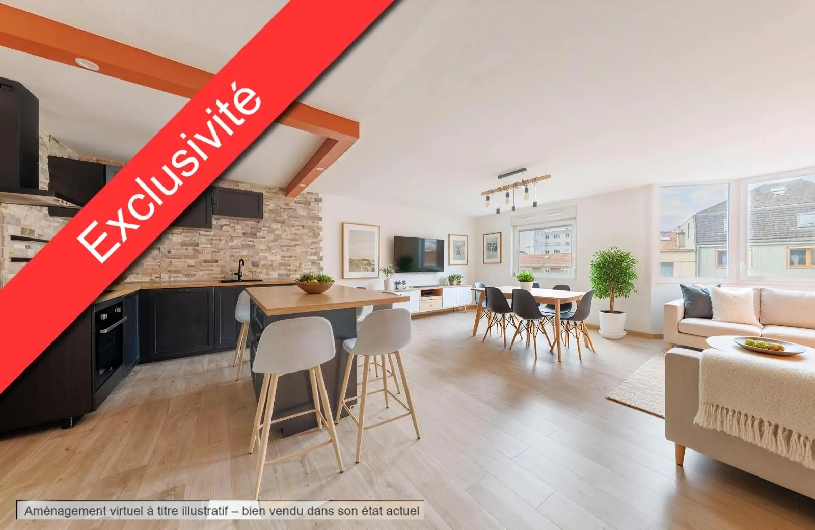 Photo 1 Appartement 3 pièces 80m²