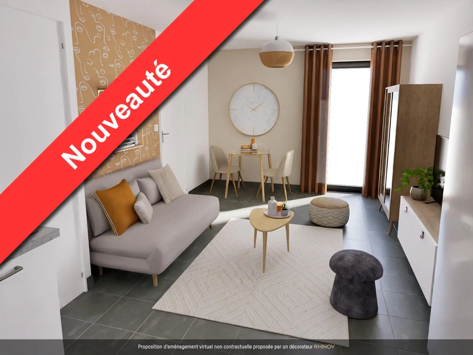 Photo 1 Appartement 2 pièces 34.4m²