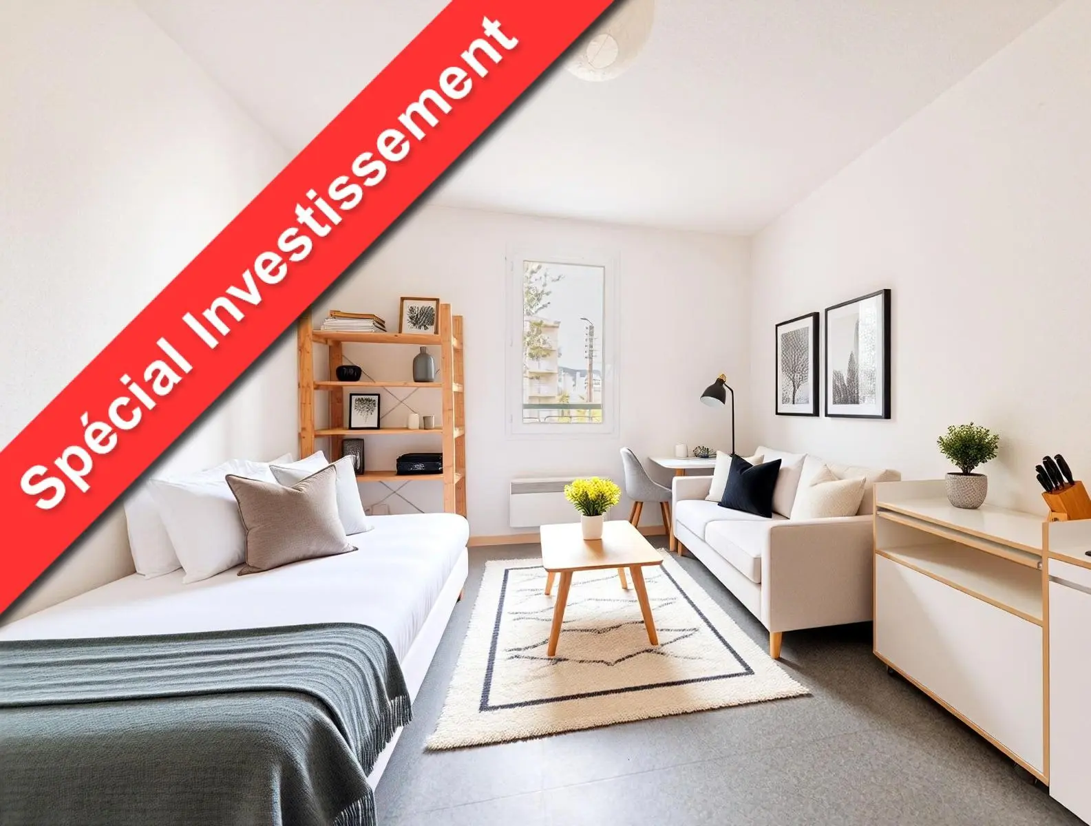 Photo 1 Appartement 1 pièce 19.2m²