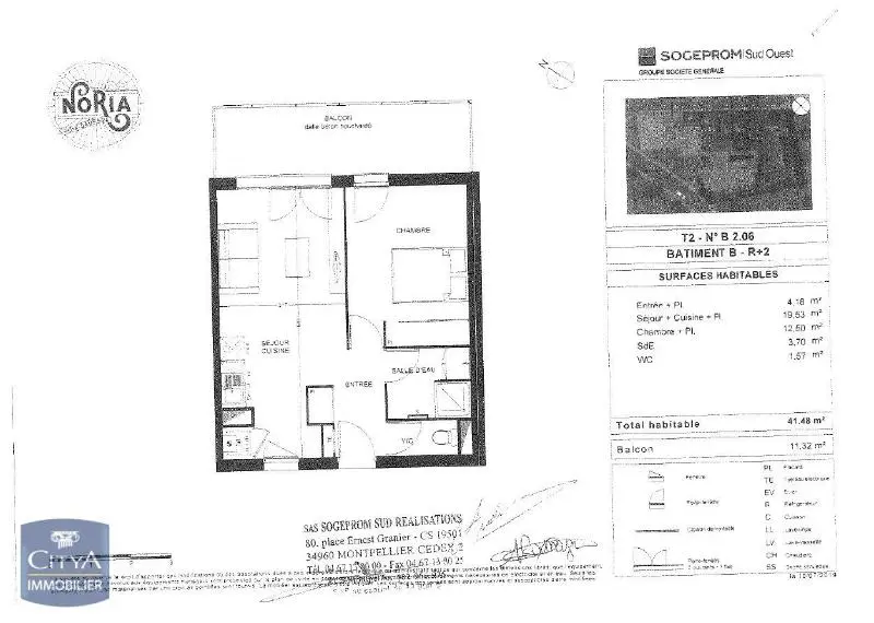 Photo 8 Appartement 2 pièces 41.48m²