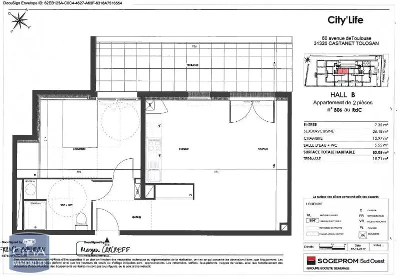 Photo 10 Appartement 2 pièces 53.05m²