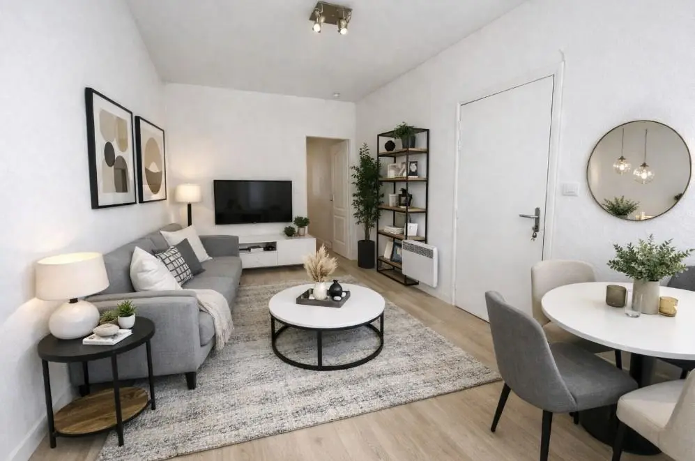 Photo 2 Appartement 2 pièces 33.52m²