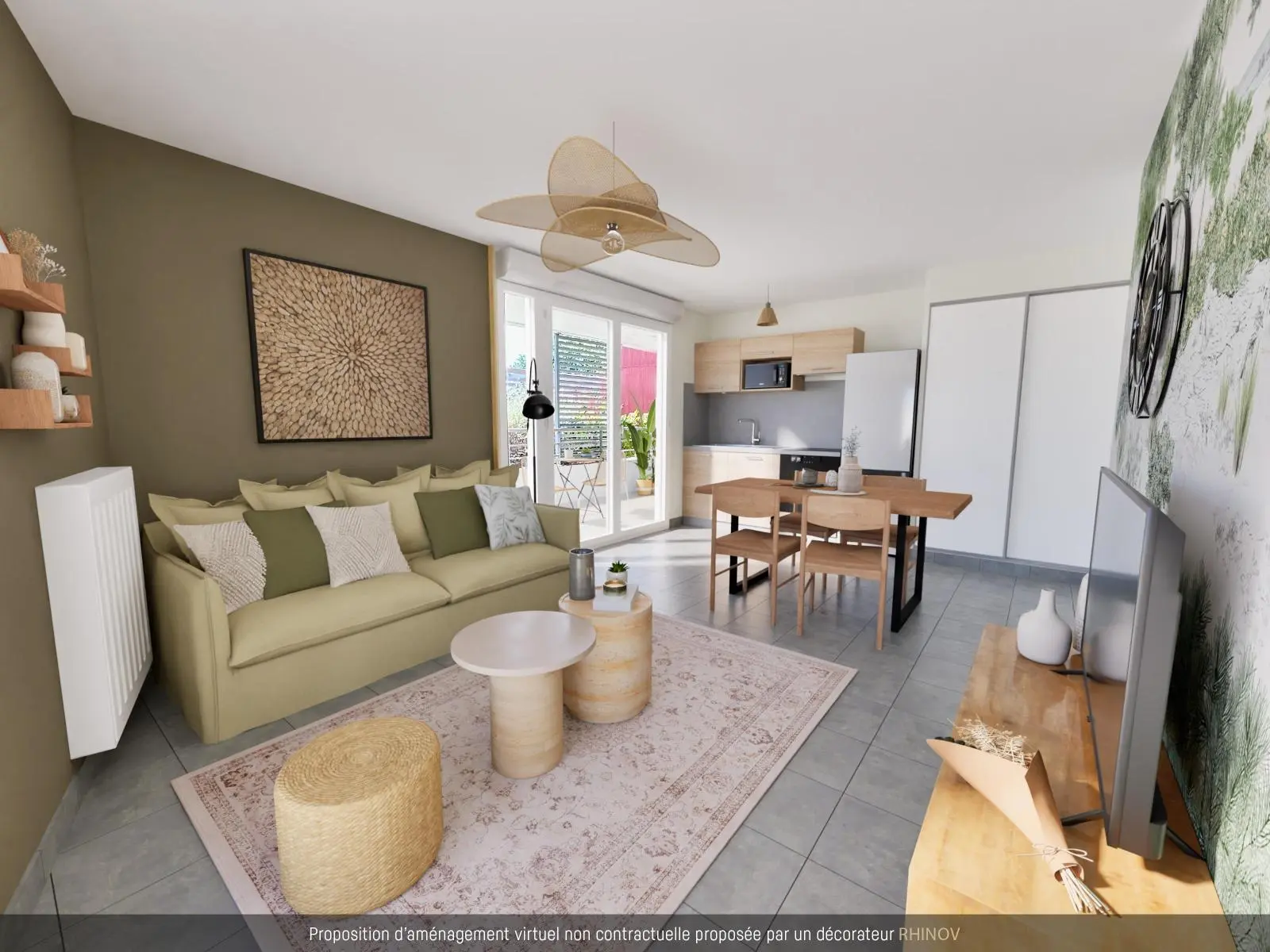 Photo 3 Appartement 3 pièces 60.44m²