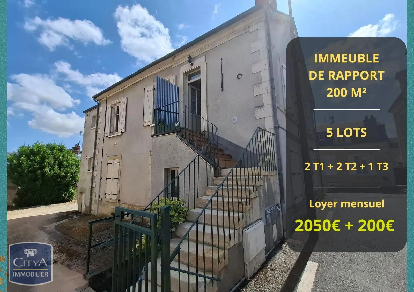 Photo 1 Immeuble 200m²