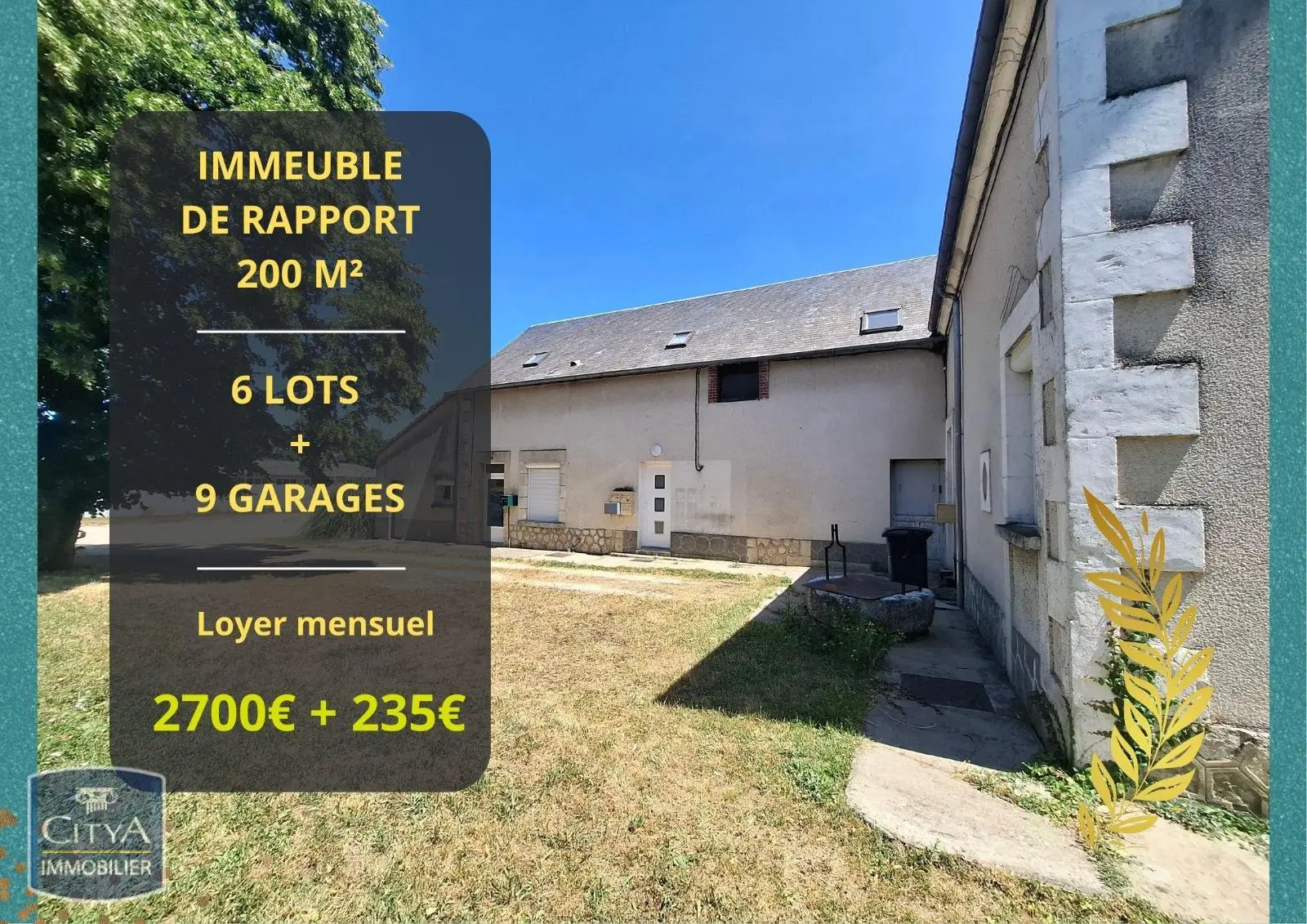 Photo 1 Immeuble 200m²