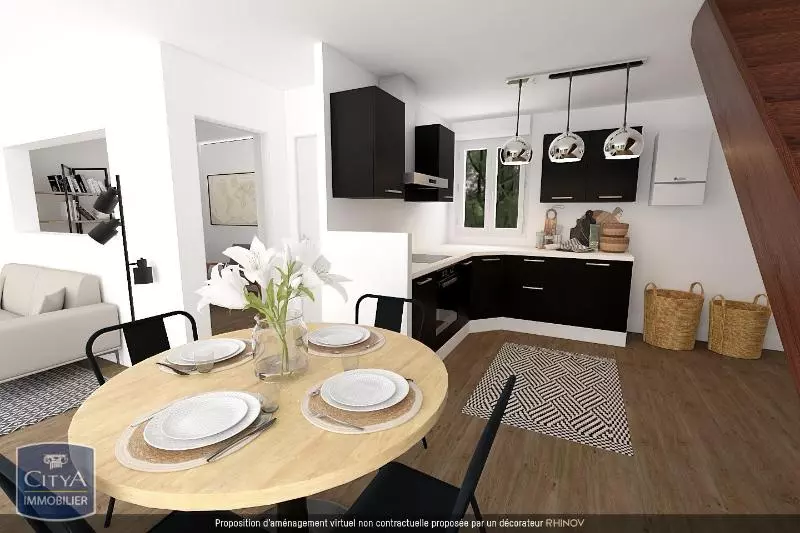 Illustration pour Appartement 4 pièces 78m² Photo Appartement 4 pièces 78m²