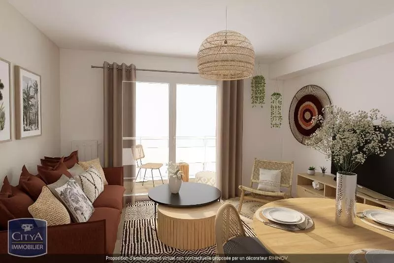 Illustration pour Appartement 2 pièces 40.81m² Photo Appartement 2 pièces 40.81m²