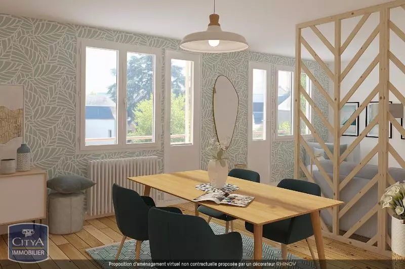 Illustration pour Appartement 4 pièces 74m² Photo Appartement 4 pièces 74m²