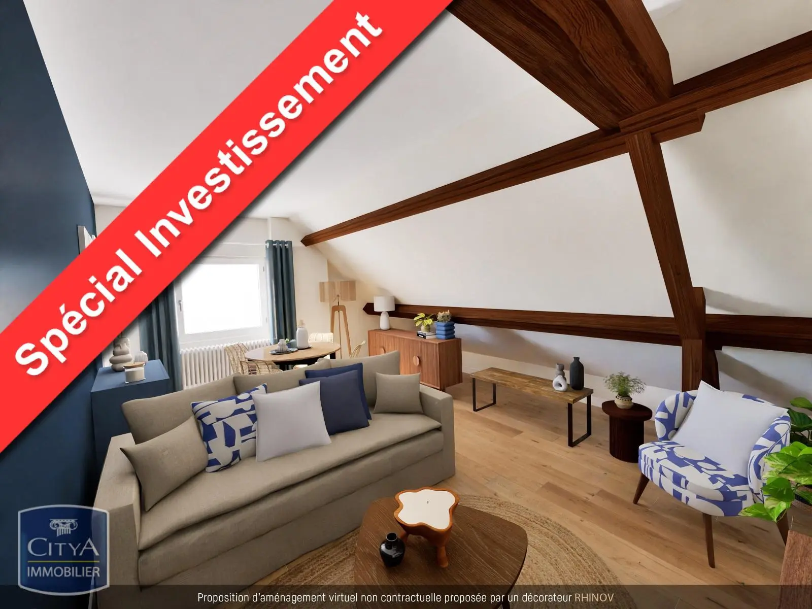 Photo 1 Appartement 3 pièces 53.85m²