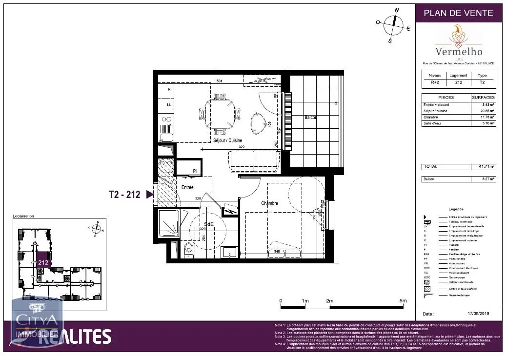 Photo 6 Appartement 2 pièces 41.71m²