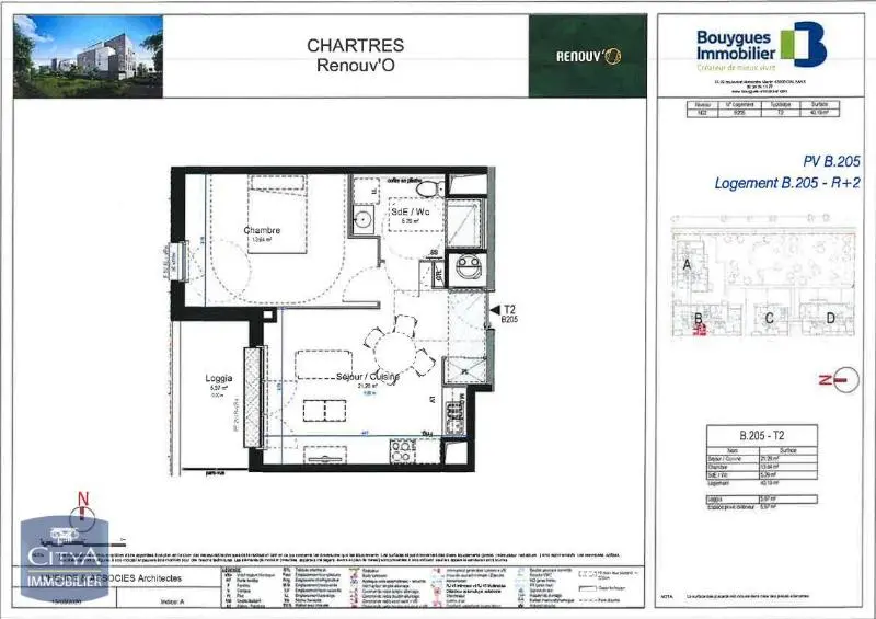 Photo 6 Appartement 2 pièces 40.19m²