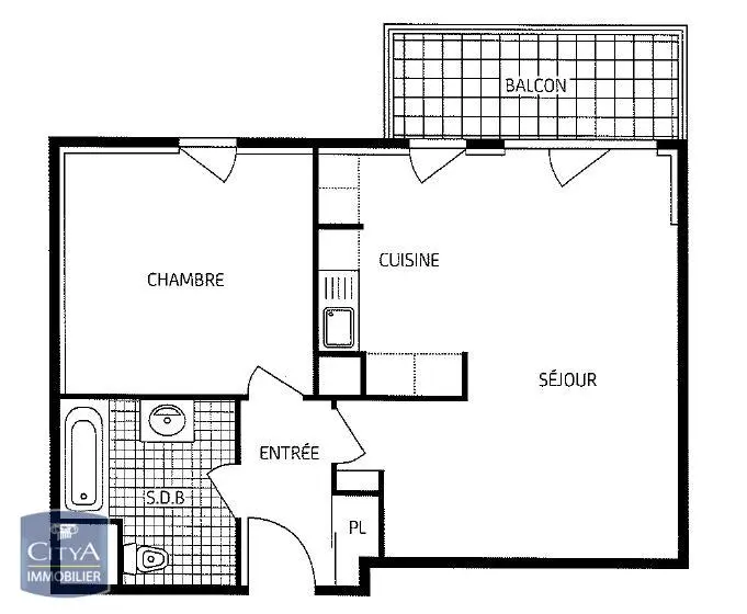Photo 7 Appartement 2 pièces 47.64m²