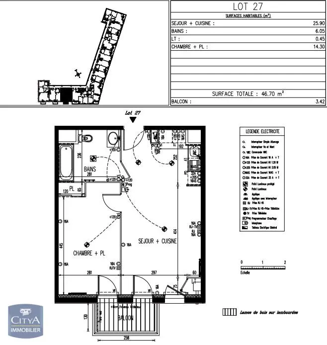 Photo 10 Appartement 2 pièces 46.7m²
